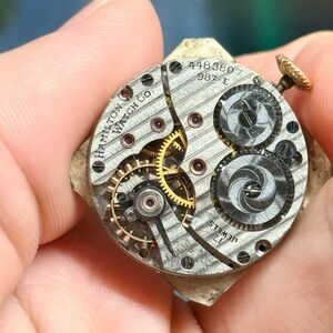 Hamilton Gold Watch (Does not working )